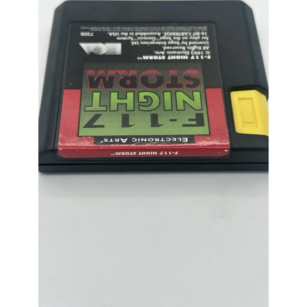 F-117 Night Storm (Sega Genesis, 1993) Cart Only Tested